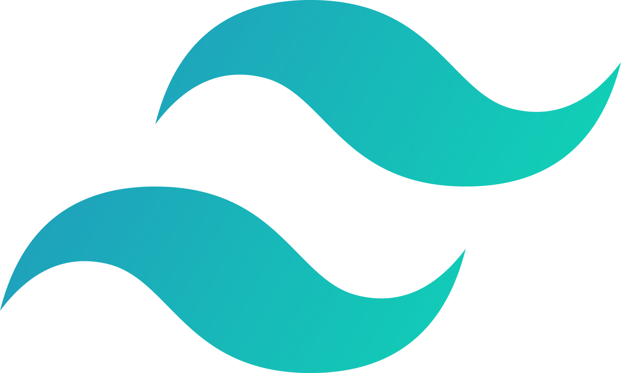 TailwindCSS logo, utility-first CSS framework